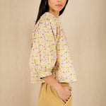 BONTE Vida Reversible Jacket in Navy/Lemon