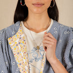 BONTE Vida Reversible Jacket in Navy/Lemon
