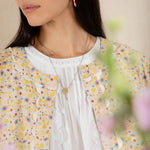BONTE Vida Reversible Jacket in Navy/Lemon