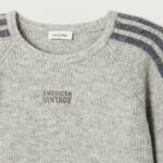 AMERICAN VINTAGE Vitow Jumper in Gris/Clair
