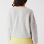 AMERICAN VINTAGE Vitow Alpaca Mix Cardigan in Frosted Melange