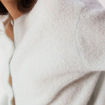 AMERICAN VINTAGE Vitow Alpaca Mix Cardigan in Frosted Melange