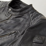 BELSTAFF V Racer Leather Jacket in Black