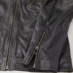 BELSTAFF V Racer Leather Jacket in Black