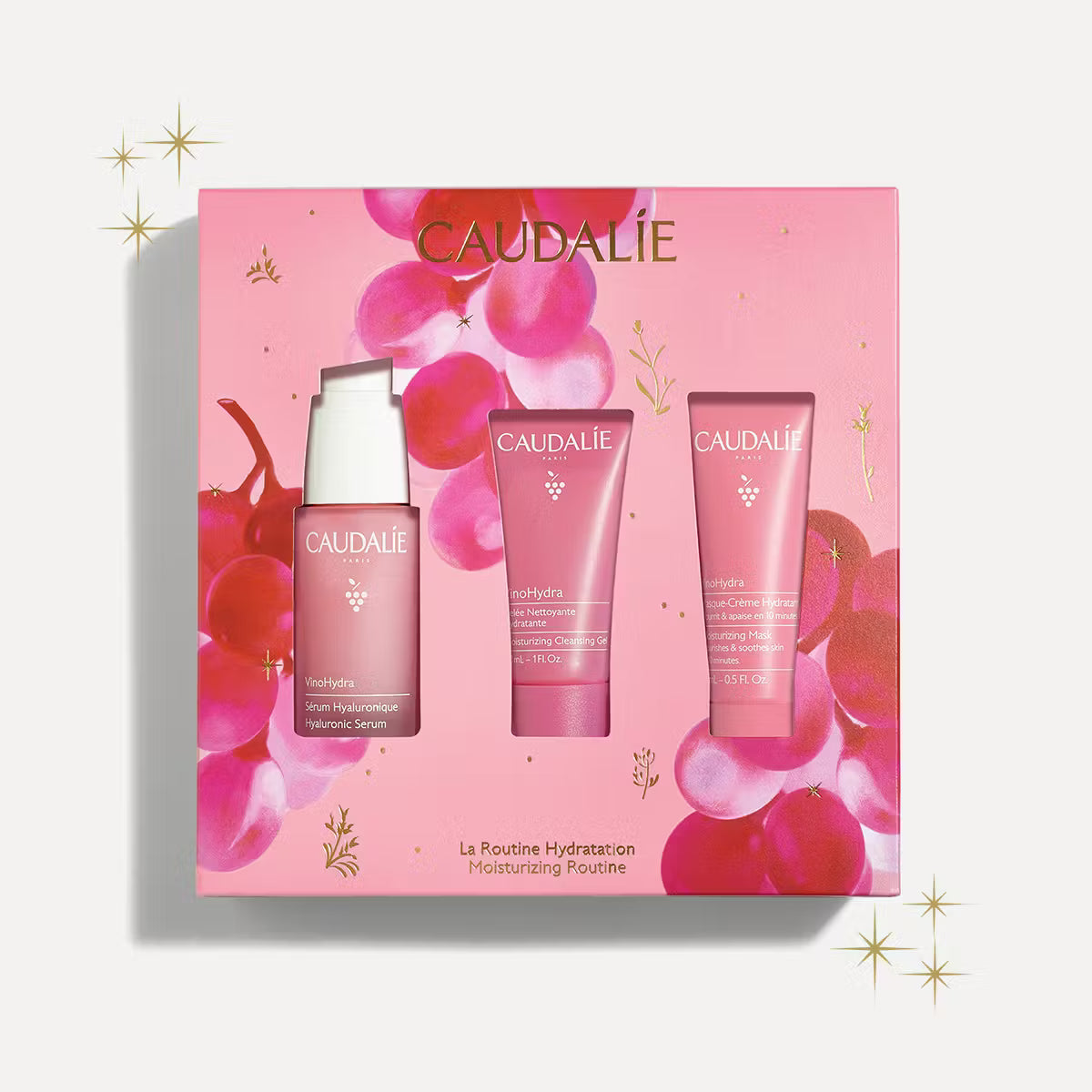 CAUDALIE VinoHydra Moisturising Routine Trio Set