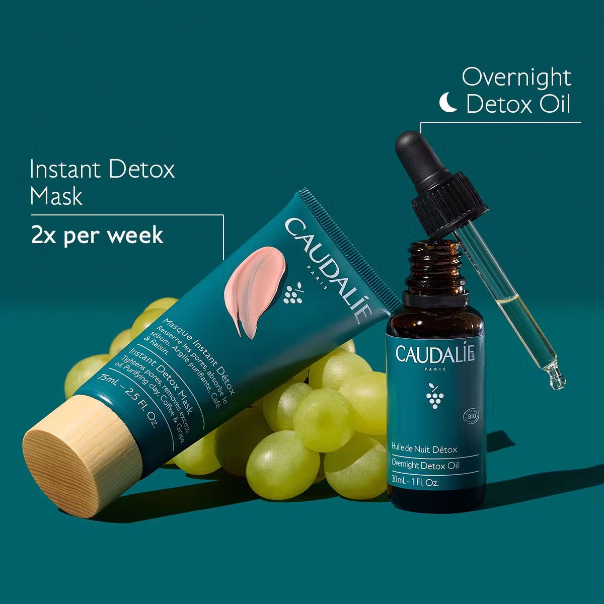CAUDALIE Vinoclean Overnight Detox Oil