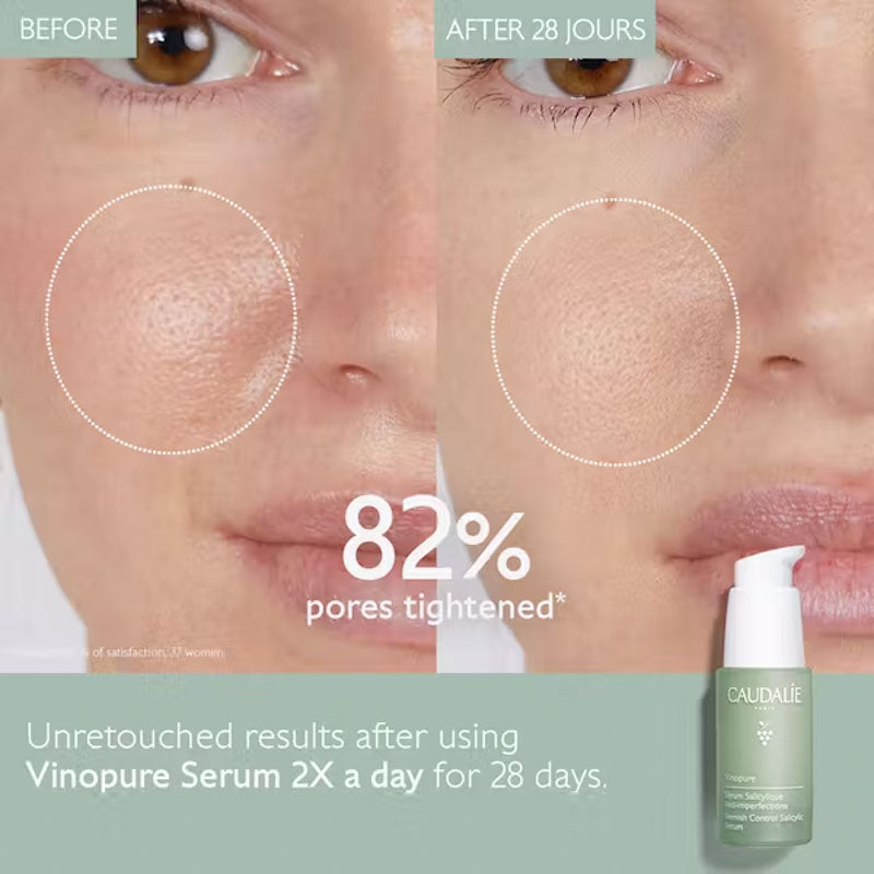 CAUDALIE Vinopure Blemish Control Salicylic Serum 30ml
