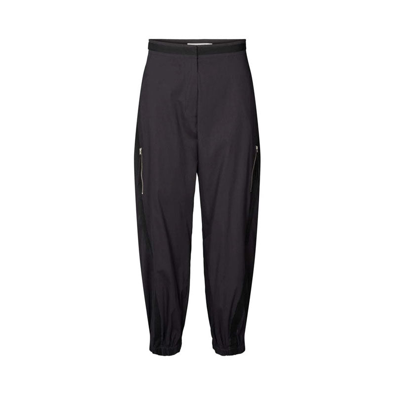 RABENS SALONER Afina Papery Pants in Black