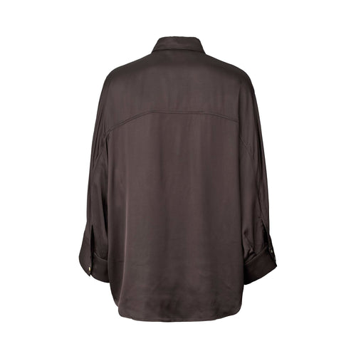 RABENS SALONER Lush Full Shirt in After Dark