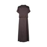 RABENS SALONER Lush T-Shirt Dress in After Dark
