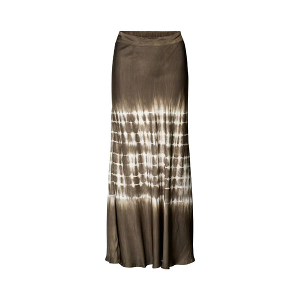 RABENS SALONER Willie A Line Skirt in Dry/Mocha