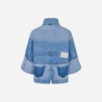 RABENS SALONER Donela Denim Jacket in Light/Denim