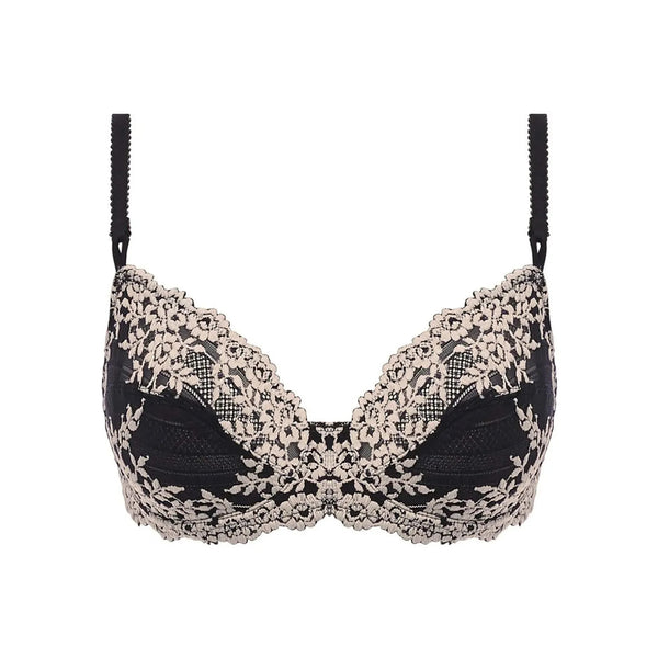 WACOAL Embrace Lace Underwired Bra in Black