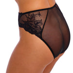 WACOAL Vivid Attraction High Leg Brief in Black