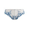 WACOAL Embrace Lace Tanga in Pastel Parchment/Blue Multi