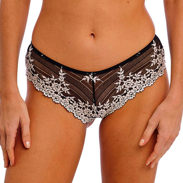 WACOAL Embrace Lace Tanga Brief in Black
