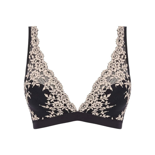 WACOAL Embrace Lace Soft Cup Bra - Black
