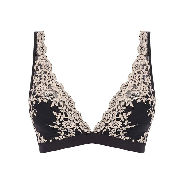 WACOAL Embrace Lace Soft Cup Bra - Black