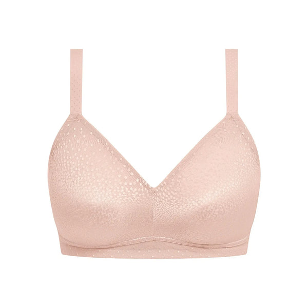 WACOAL Back Appeal Wire Free Bra in Rose Dust