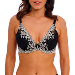 WACOAL Embrace Lace Plunge Bra in Black
