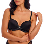 WACOAL Vivid Attraction Underwire Contour Bra in Black