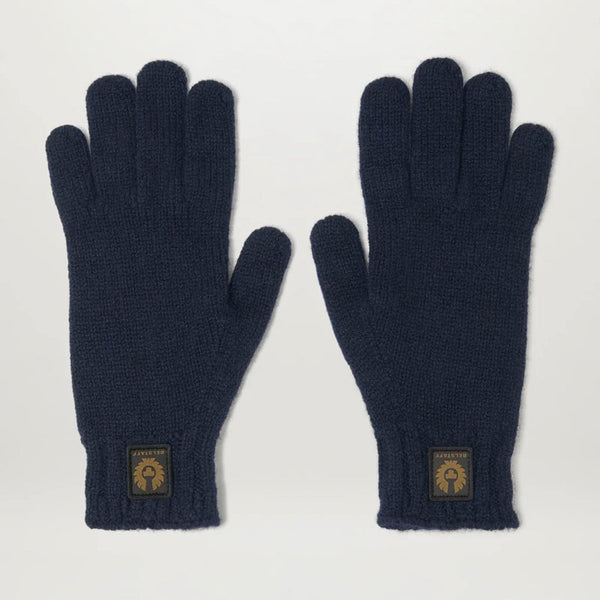 BELSTAFF Watch Gloves in Dark Navy