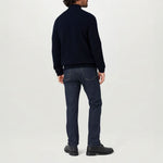 BELSTAFF Watch Quarter Zip Jumper in Dark/Ink