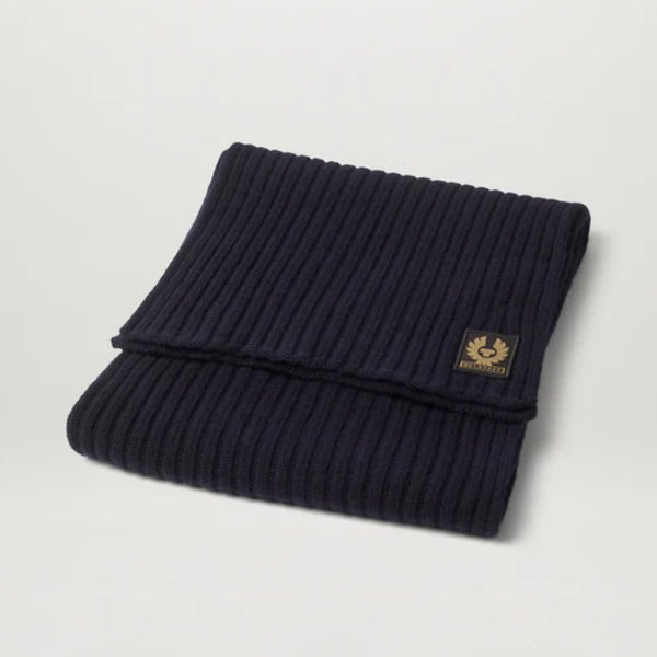 BELSTAFF Watch Scarf in Dark Navy