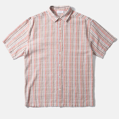 EDMMOND STUDIOS Water Sport Short Sleeve in Plain red