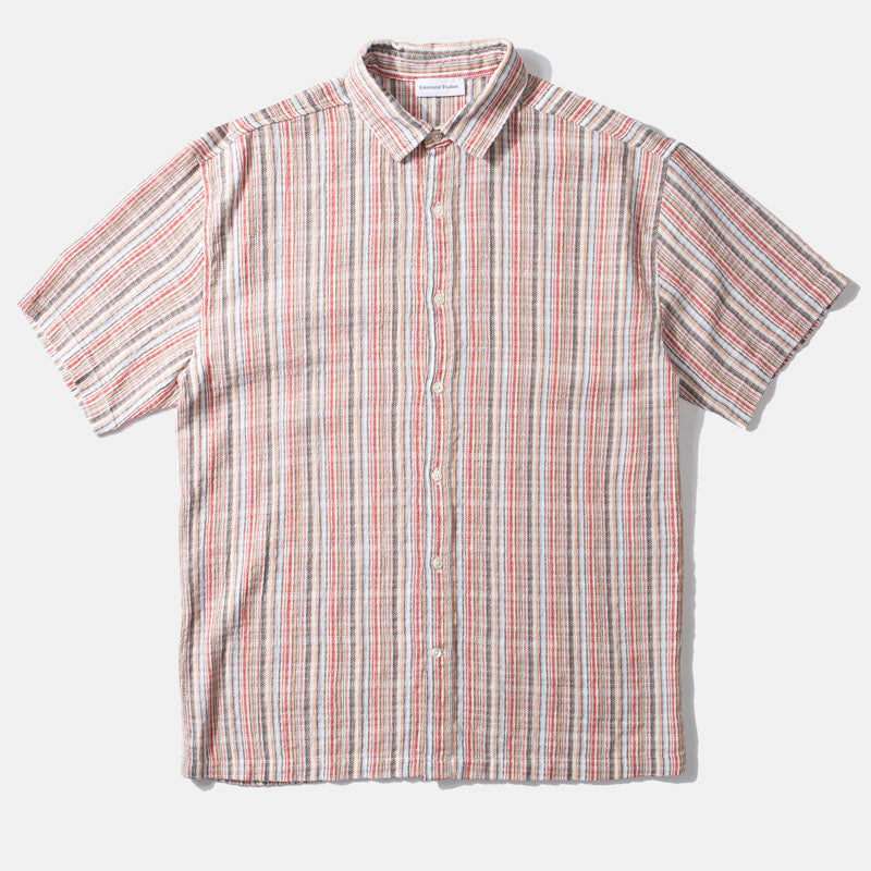 EDMMOND STUDIOS Water Sport Short Sleeve in Plain red