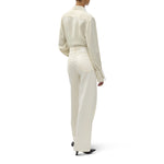 RAG & BONE Featherweight Logan Mid Rise Straight Leg Jeans in Ecru