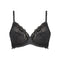 WACOAL Lace Perfection Classic Underwire Bra in Charcoal