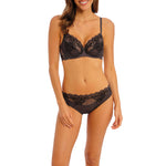 WACOAL Lace Perfection Classic Underwire Bra in Charcoal