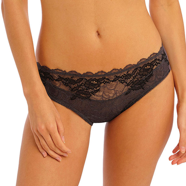 WACOAL Lace Perfection Brief in Charcoal
