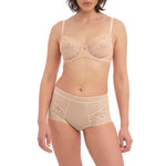 WACOAL Raffine Full Brief in Frappe