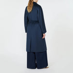 WEEKEND MAX MARA WKDResina Double-breasted Tailored Wool Coat in Ultramarine