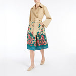 WEEKEND MAX MARA Pesco Dress in Beige Roses