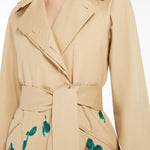 WEEKEND MAX MARA Pesco Dress in Beige Roses