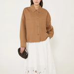WEEKEND MAX MARA WKDVettura Shacket in Tobacco
