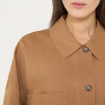 WEEKEND MAX MARA WKDVettura Shacket in Tobacco