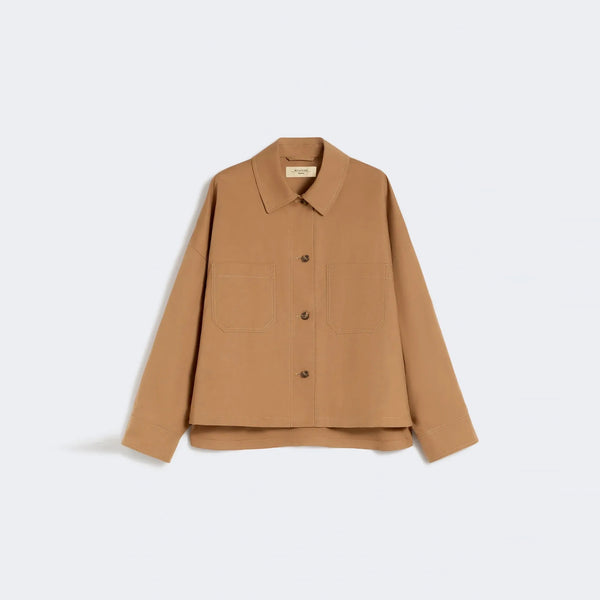 WEEKEND MAX MARA WKDVettura Shacket in Tobacco