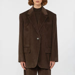 WEEKEND MAX MARA Formia Jacket in Chocolate