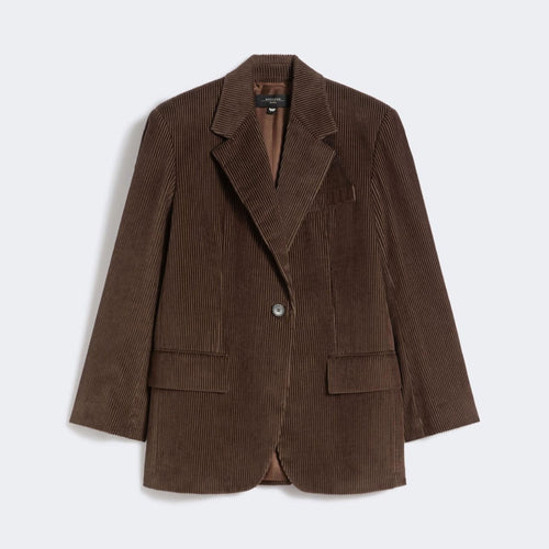 WEEKEND MAX MARA Formia Jacket in Chocolate