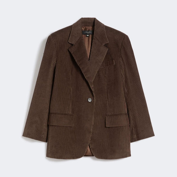 WEEKEND MAX MARA Formia Jacket in Chocolate