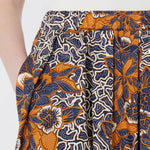 WEEKEND MAX MARA WKDUomo Cotton Skirt in Navy