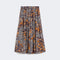 WEEKEND MAX MARA WKDUomo Cotton Skirt in Navy
