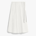 Donata Cotton Skirt in White