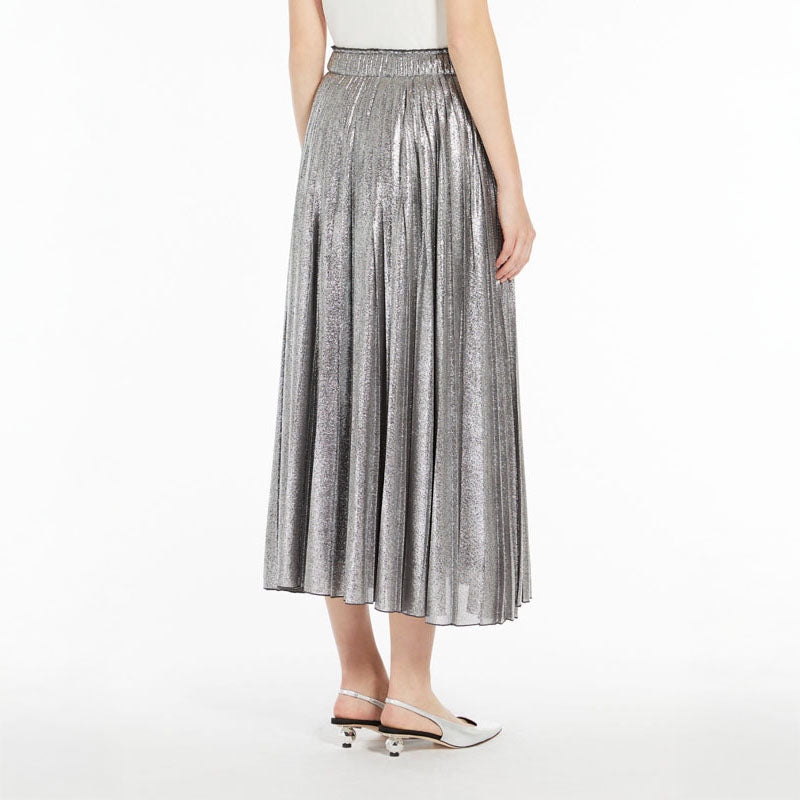 WEEKEND MAX MARA Gamma Skirt in Silver