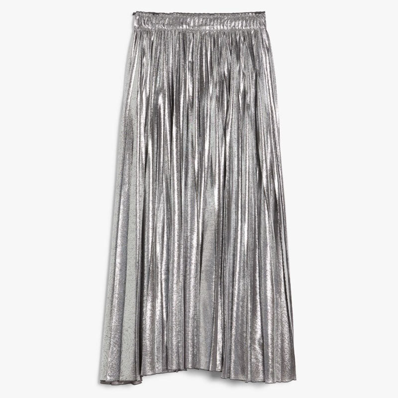 WEEKEND MAX MARA Gamma Skirt in Silver