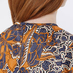 WEEKEND MAX MARA WKDQuaglia Print Top in Navy